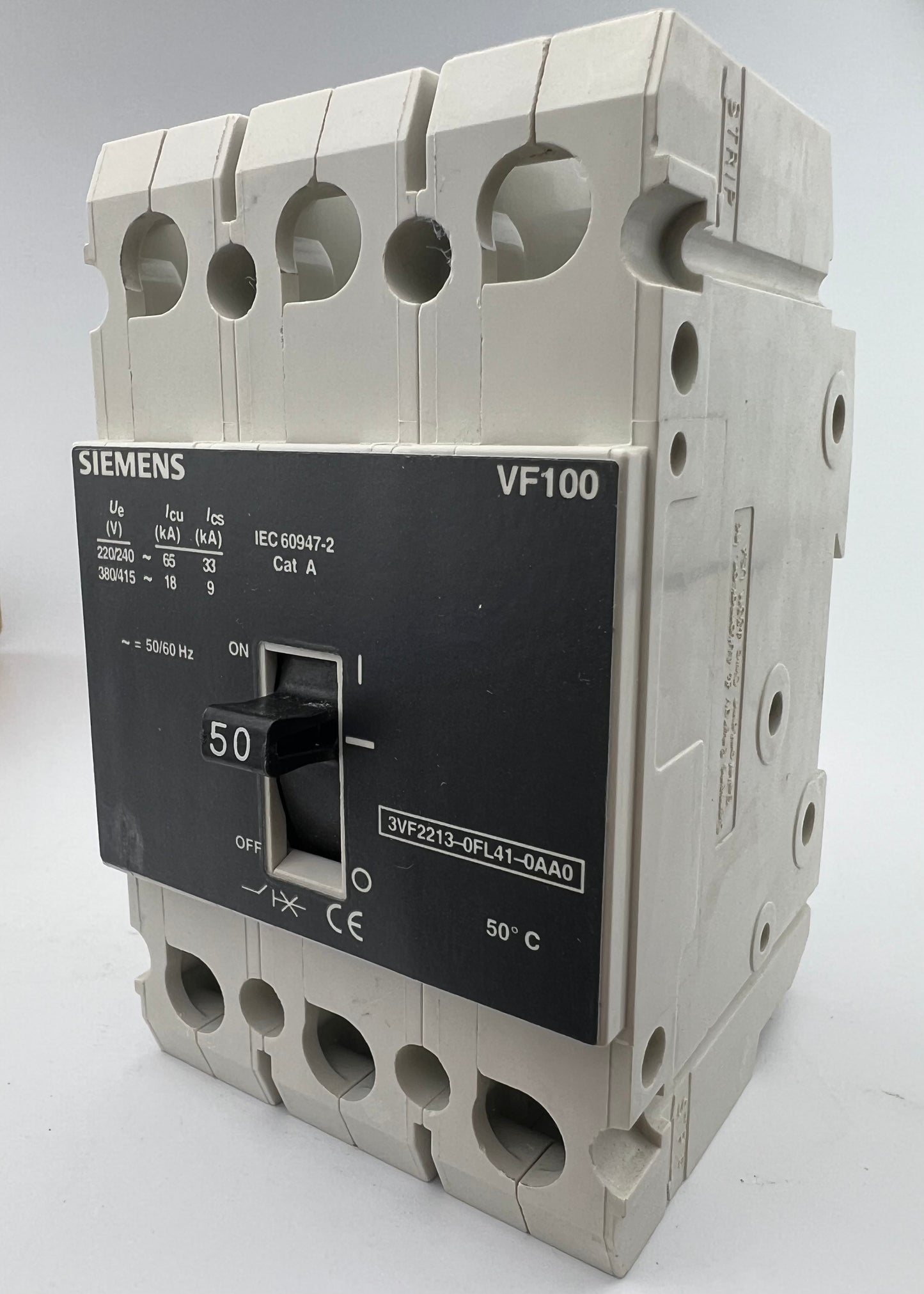 Siemens 3VF2213-0FL41-0AA0 Circuit Breaker 50 amp 3 Pole 240-415VAC β BRAND NEW