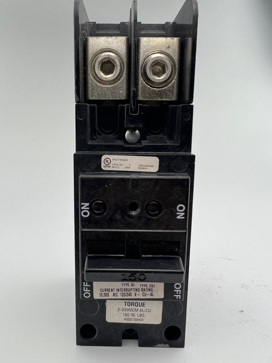 Eaton BJ2150 Circuit Breaker 150 Amp 2 Pole 240V Type BJ Bryant 150A *BRAND NEW*