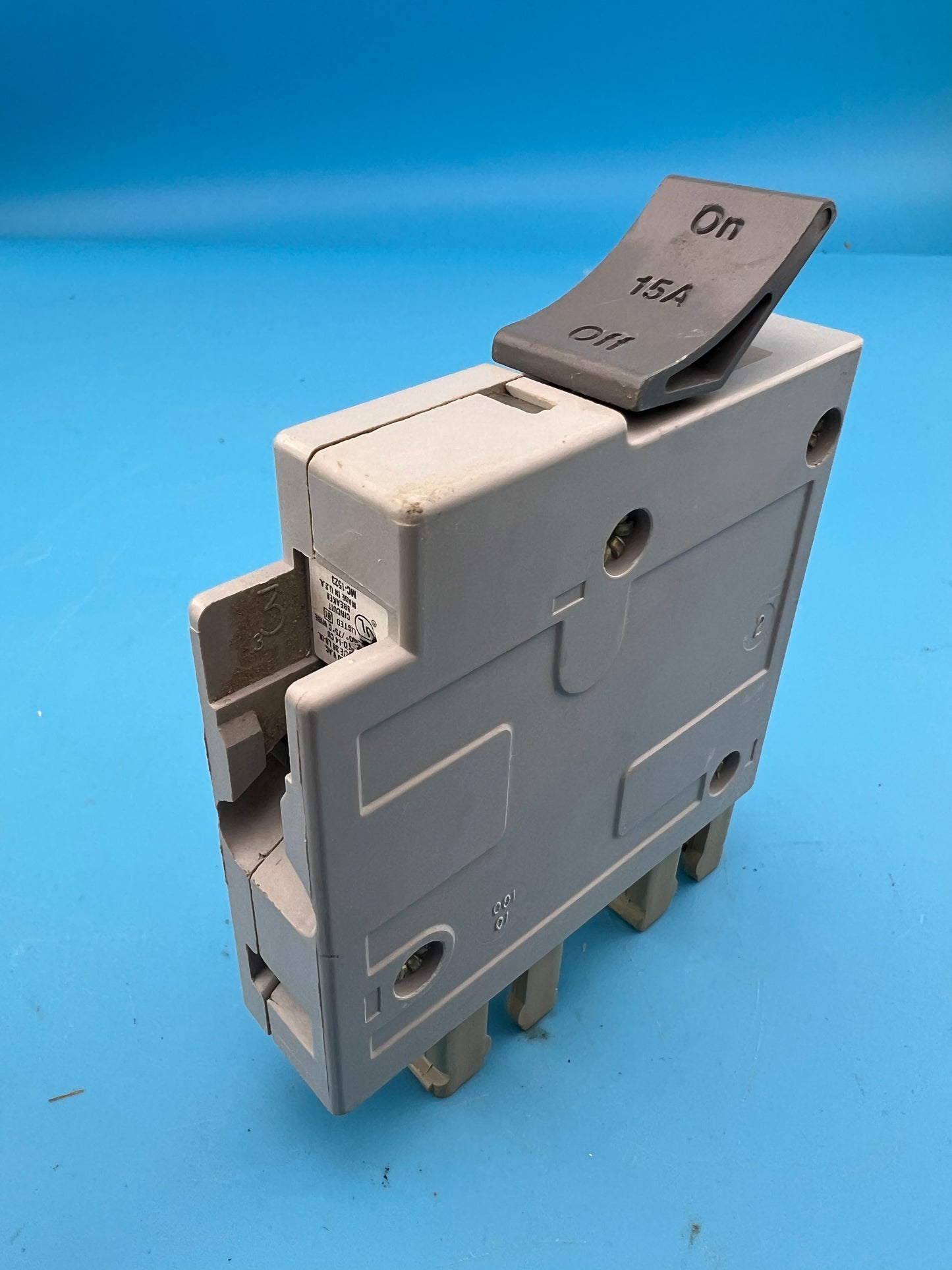 Square D SDT115 Trilliant 15 Amp 1 Pole Circuit Breaker Type SDT 120VAC 15A 1P