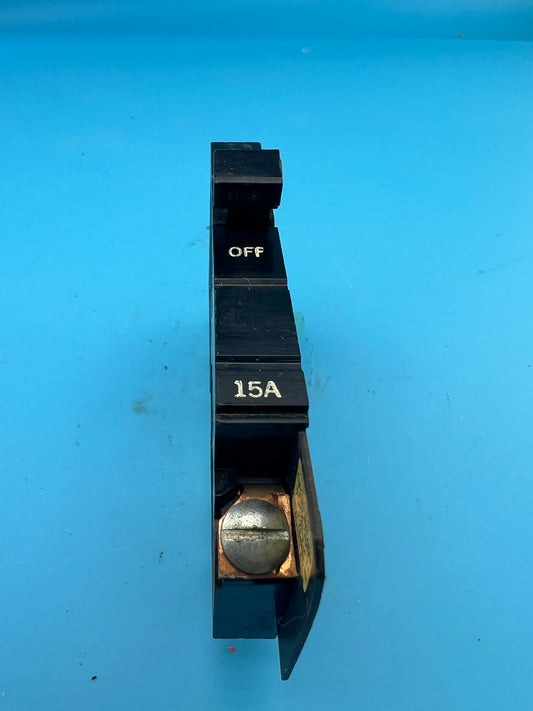 Square D 15 Amp 1 Pole Type XO Circuit Breaker Cutler Hammer 120VAC 15A 1P XO115