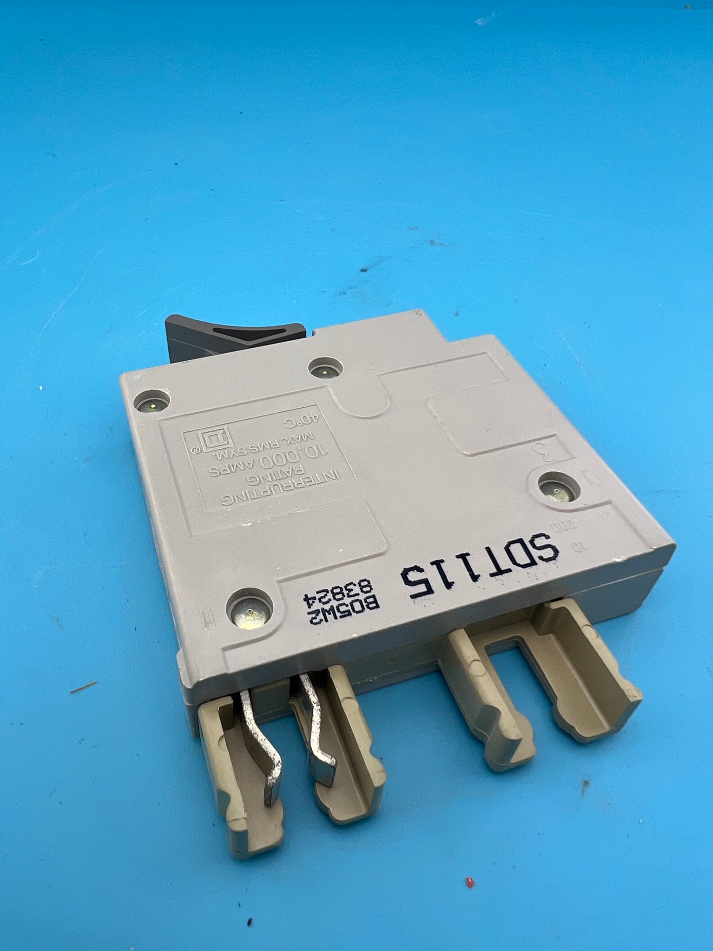 Square D SDT115 Trilliant 15 Amp 1 Pole Circuit Breaker Type SDT 120VAC 15A 1P