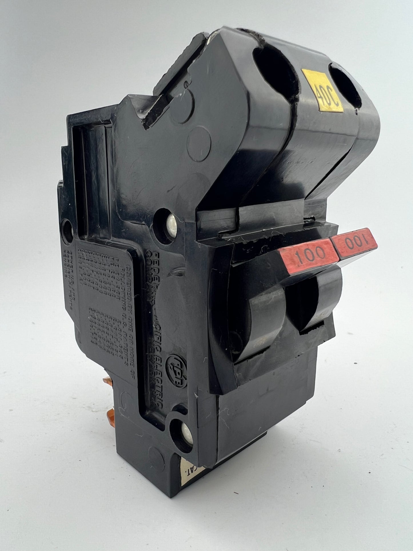 Federal Pacific 100 Amp 2 Pole Type NA Circuit Breaker FPE 240V 100A 2P