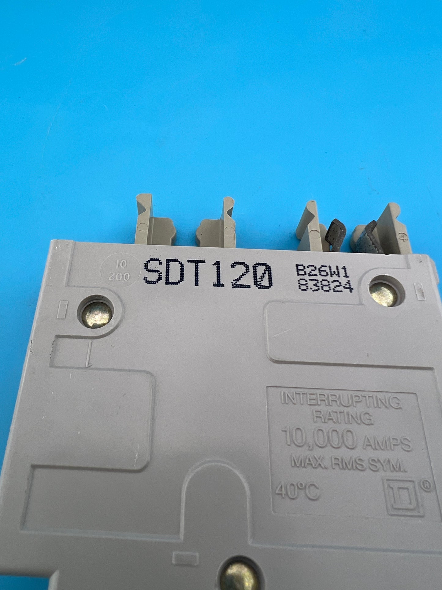 Square D Trilliant SDT120 20 Amp 1 Pole Circuit Breaker Type SDT 120VAC 20A 1P