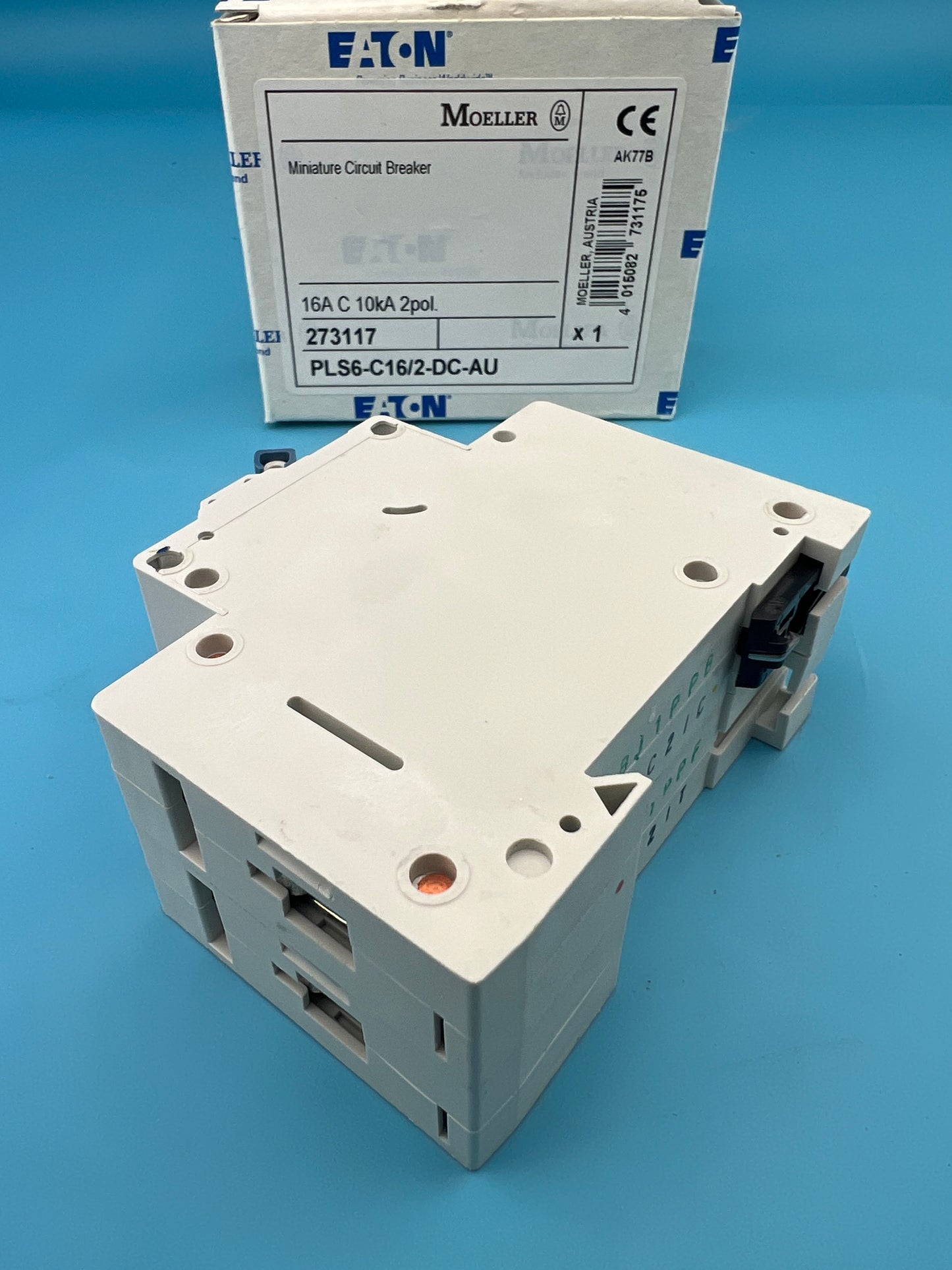 Eaton Moeller DC 2 Pole 16 Amp Breaker Solar Isolator PLS6-C16/2-DC-AU 10kA 220V