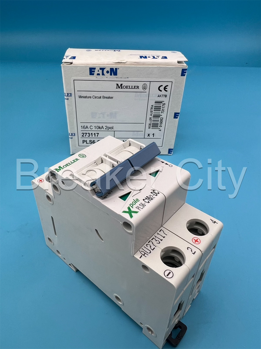 Eaton Moeller DC 2 Pole 16 Amp Breaker Solar Isolator PLS6-C16/2-DC-AU 10kA 220V
