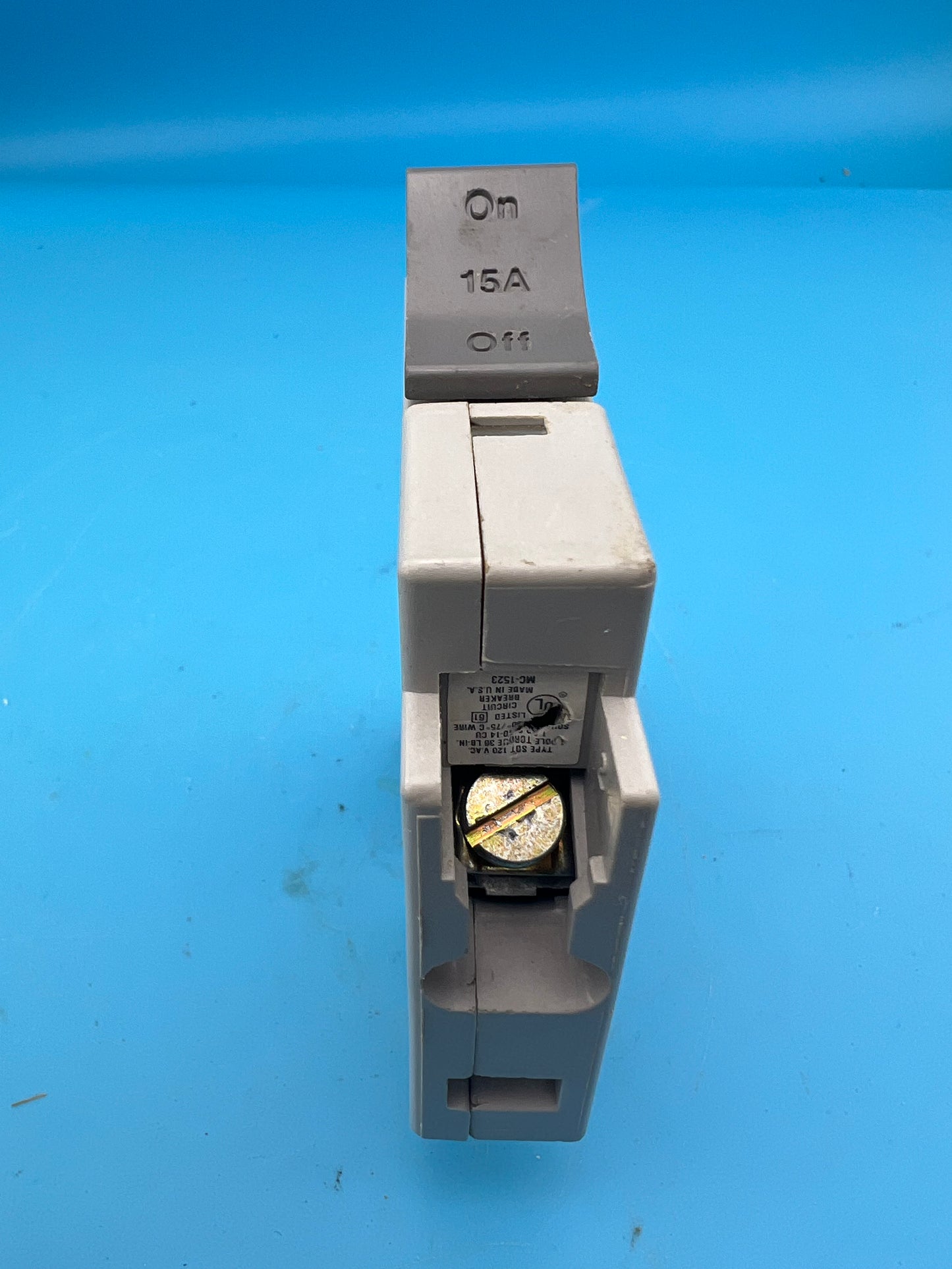 Square D SDT115 Trilliant 15 Amp 1 Pole Circuit Breaker Type SDT 120VAC 15A 1P