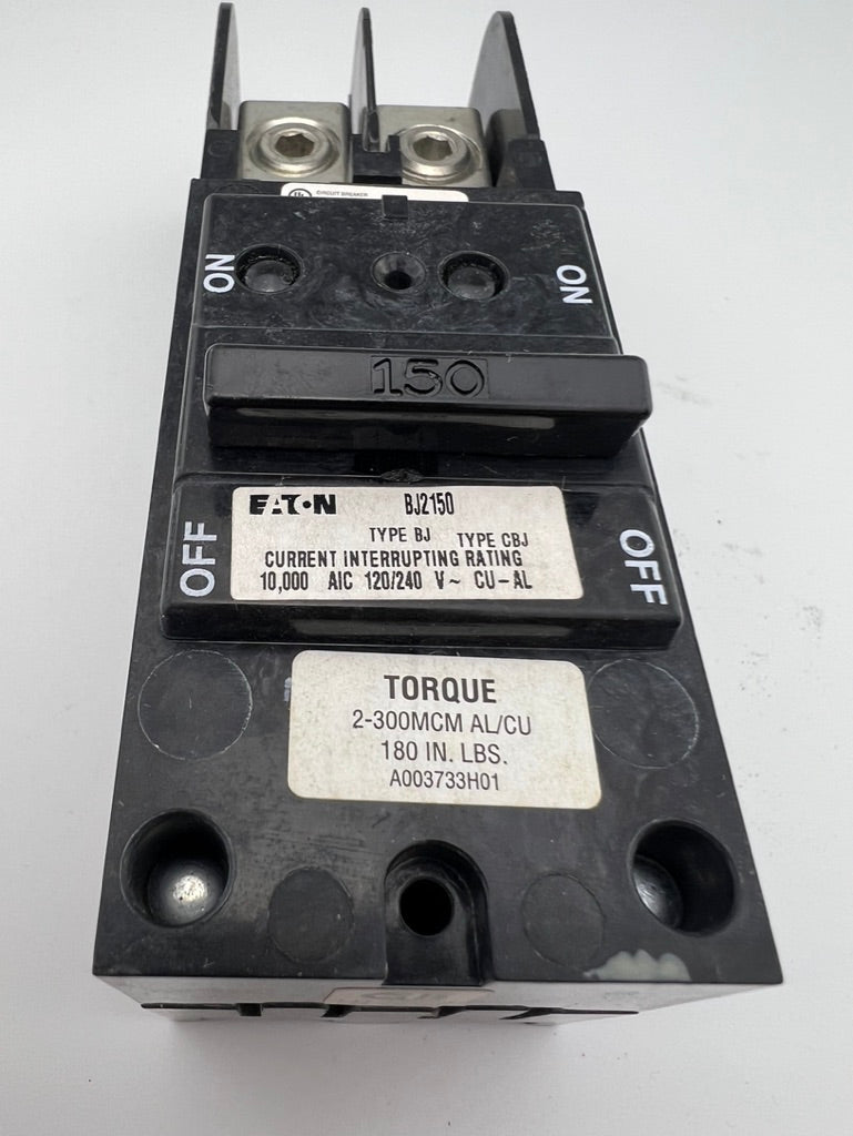 Eaton BJ2150 Circuit Breaker 150 Amp 2 Pole 240V Type BJ Bryant 150A *BRAND NEW*