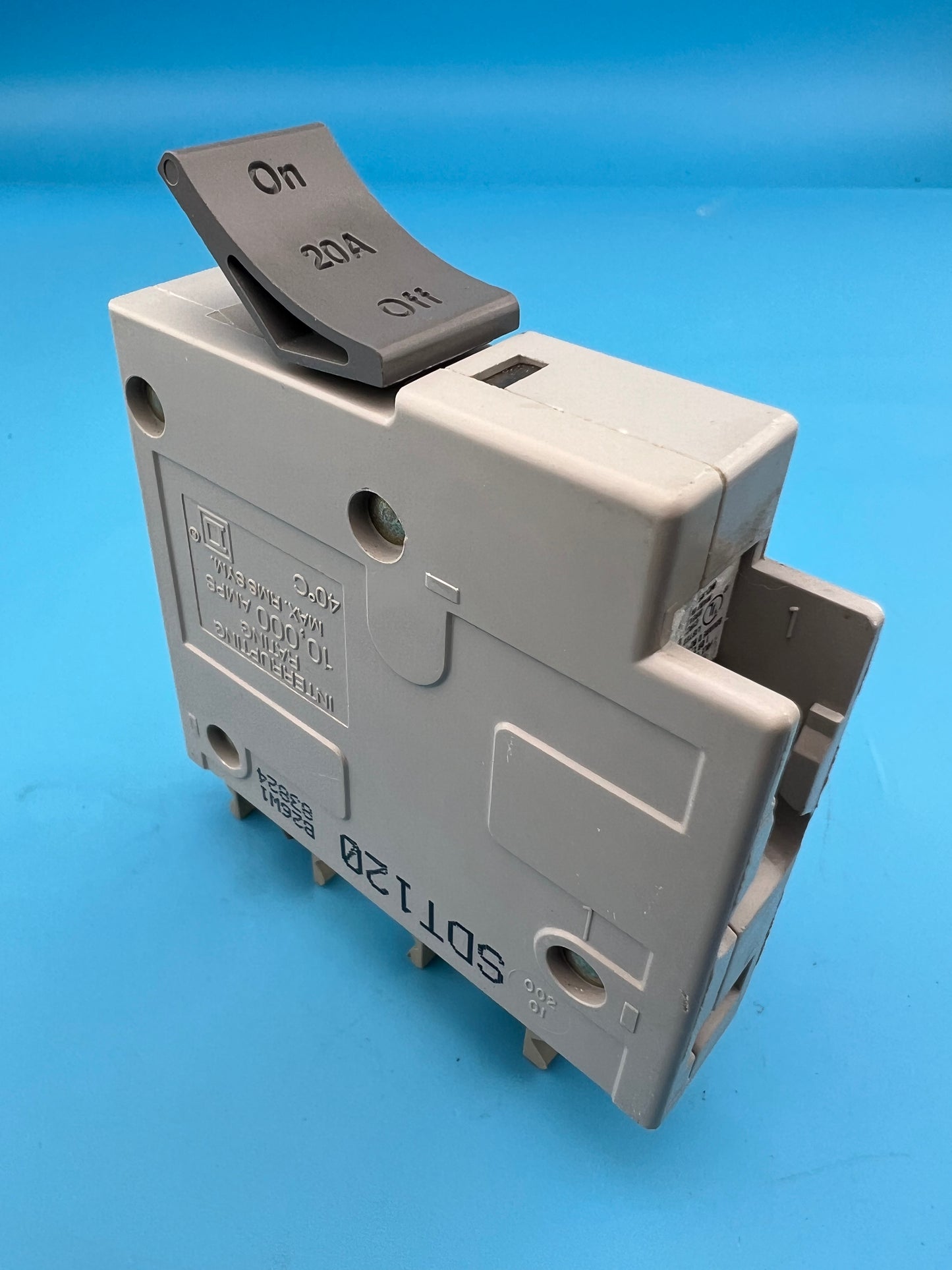 Square D Trilliant SDT120 20 Amp 1 Pole Circuit Breaker Type SDT 120VAC 20A 1P