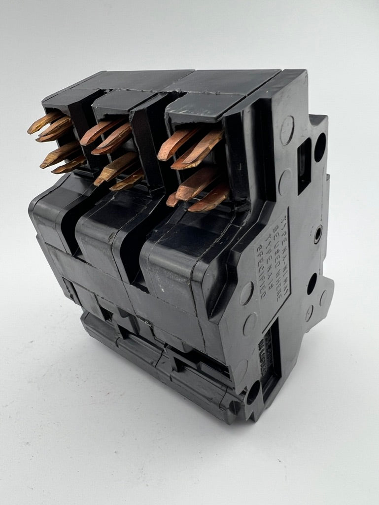 Federal Pacific 3P100 100 Amp 3 Pole Circuit Breaker Type NA FPE NA3100 240V 100A