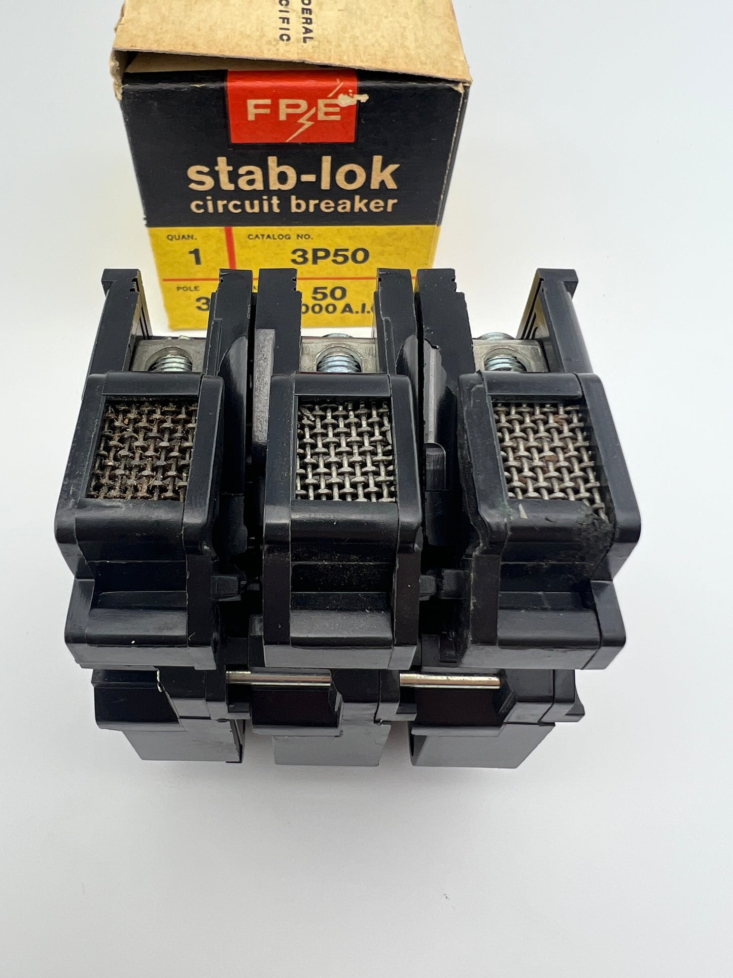 Federal Pacific NA350 50 Amp 3 Pole Circuit Breaker FPE 240V NA 3P 100A *NEW