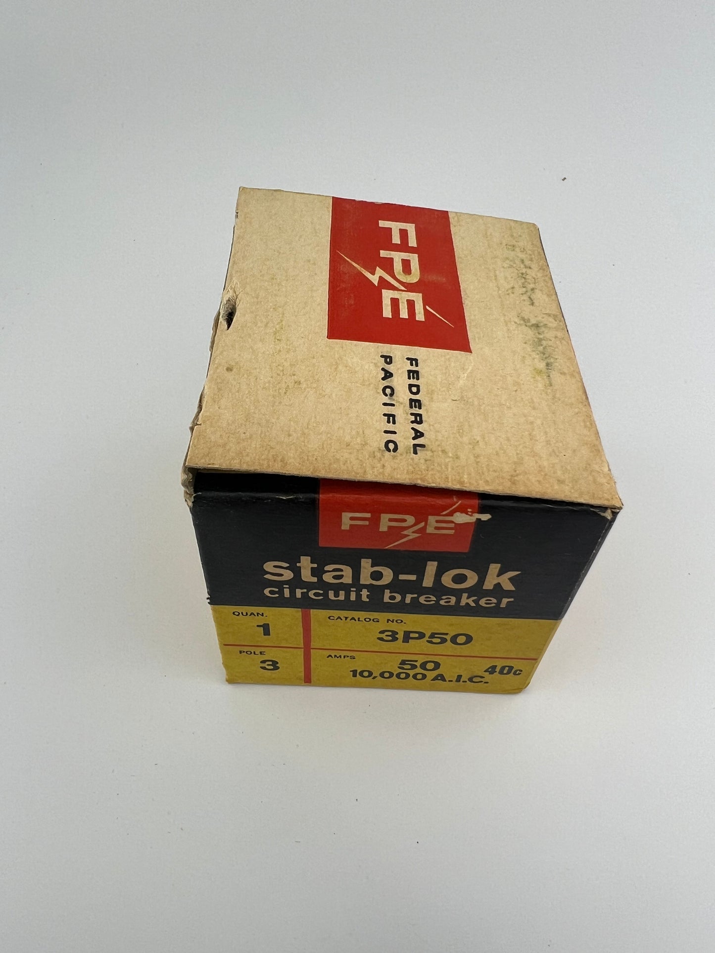 Federal Pacific NA350 50 Amp 3 Pole Circuit Breaker FPE 240V NA 3P 100A *NEW