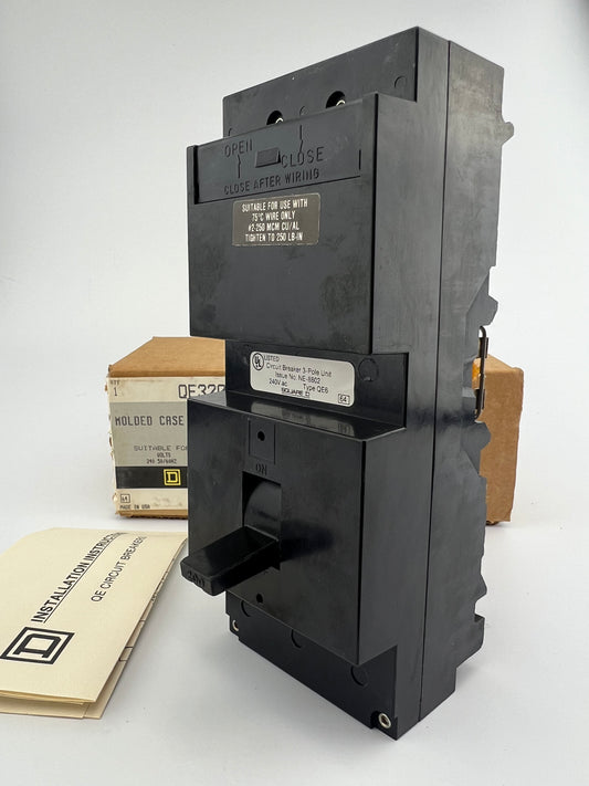 Square D QE3200VH 200 Amp 3 Pole Circuit Breaker QE6 240VAC 200A 3P BRAND NEW