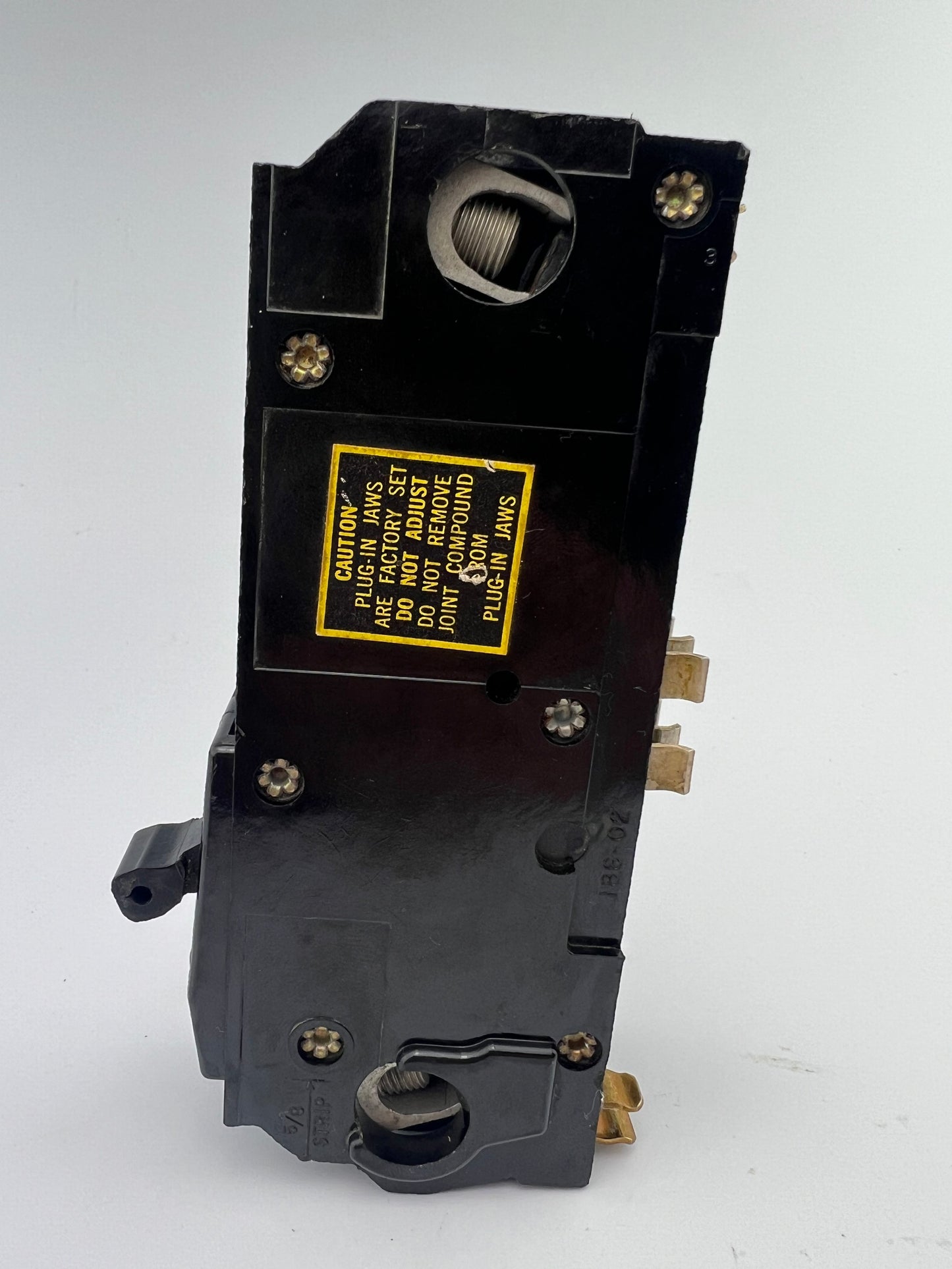Square D Q12100TF 100 Amp 2 Pole Circuit Breaker Type Q1TF Top Feed 240VAC