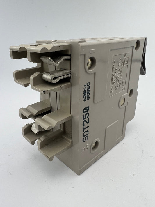 Square D Trilliant SDT250 50 Amp 2 Pole Circuit Breaker Type SDT 240VAC