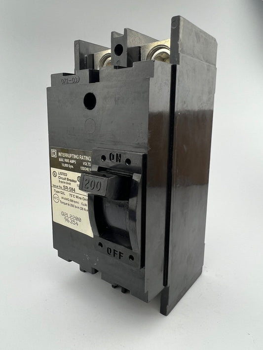 Square D Q2L2200 200 Amp 2 Pole Circuit Breaker Q2L 240VAC 2P 200A BRAND NEW