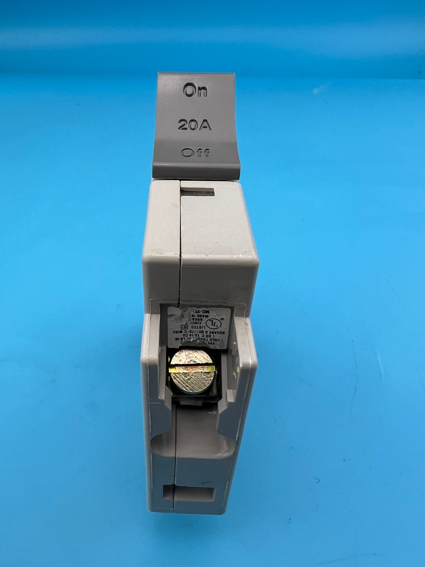 Square D Trilliant SDT120 20 Amp 1 Pole Circuit Breaker Type SDT 120VAC 20A 1P