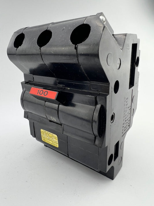 Federal Pacific 3P100 100 Amp 3 Pole Circuit Breaker Type NA FPE NA3100 240V 100A