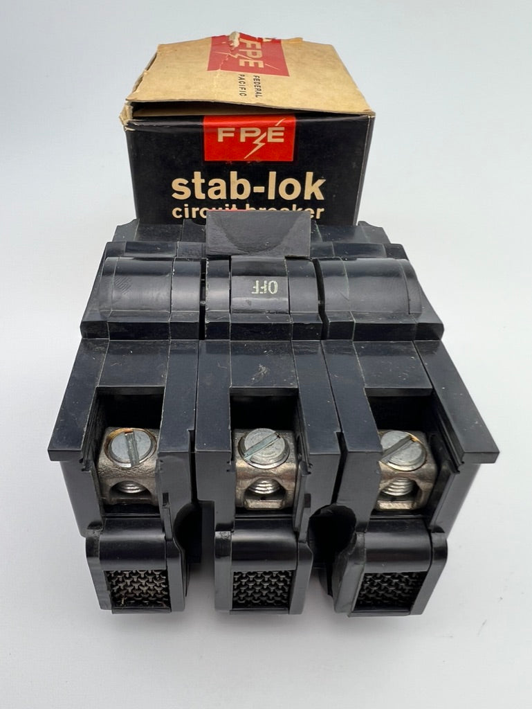 Federal Pacific 70 Amp 3 Pole Type NA Circuit Breaker FPE 240V 70A 3P *NEW READ