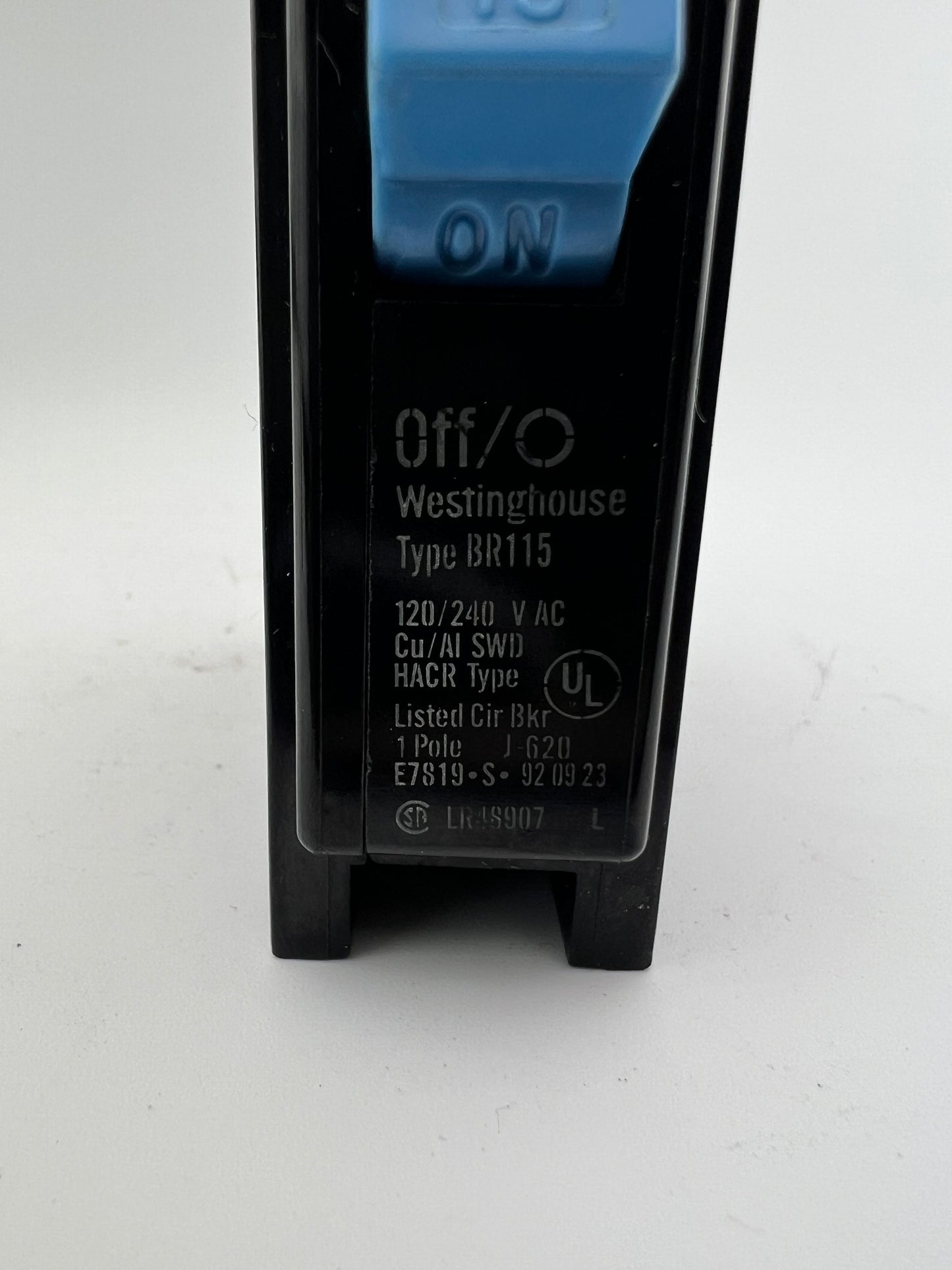 Bryant BR115 15 Amp 1 Pole Type BR Circuit Breaker Westinghouse Plug On 120VAC